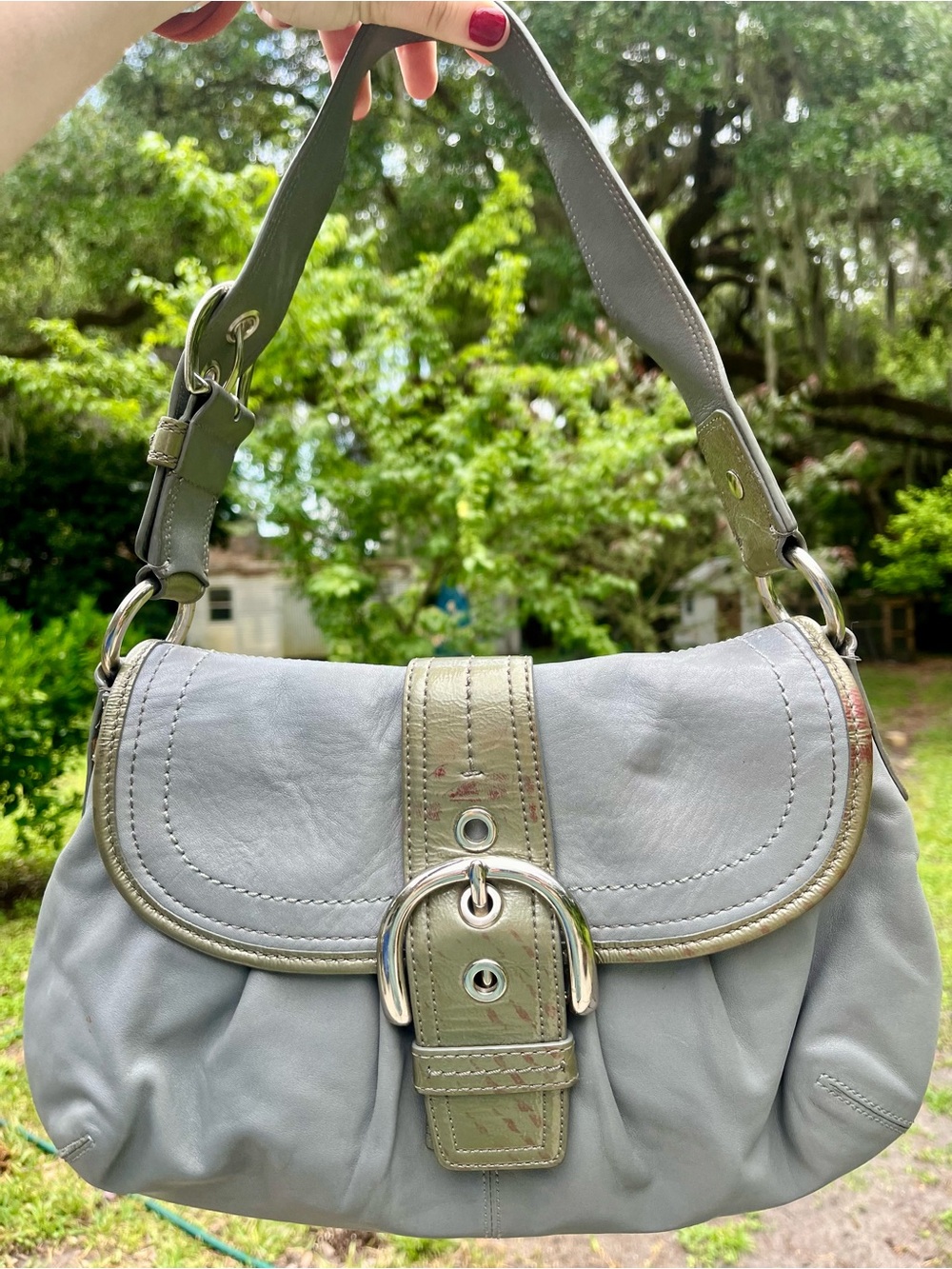 Coach Soho Bag Blue